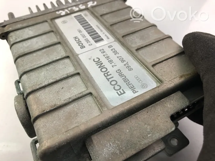 Audi 80 90 S2 B4 Centralina/modulo motore ECU 893907383B