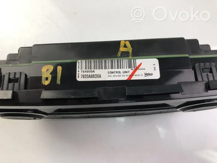 Mitsubishi Mirage VI G4 Attrage Przełącznik / Włącznik nawiewu dmuchawy 7820A883XA