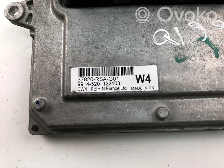 Honda Civic Unité de commande, module ECU de moteur 37820RSAG01