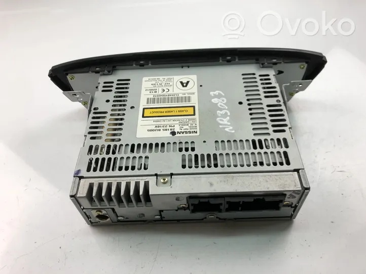 Nissan Almera Radio/CD/DVD/GPS-pääyksikkö 28185BU005