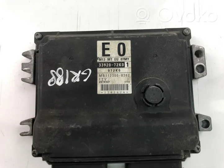 Suzuki Swift Unité de commande, module ECU de moteur 3392072K01