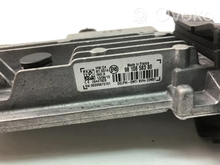 Peugeot 308 Unité de commande, module ECU de moteur 9810858380