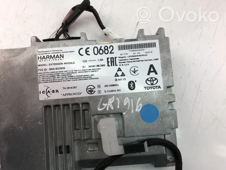 Toyota Auris E180 Unité / module navigation GPS 868400W013