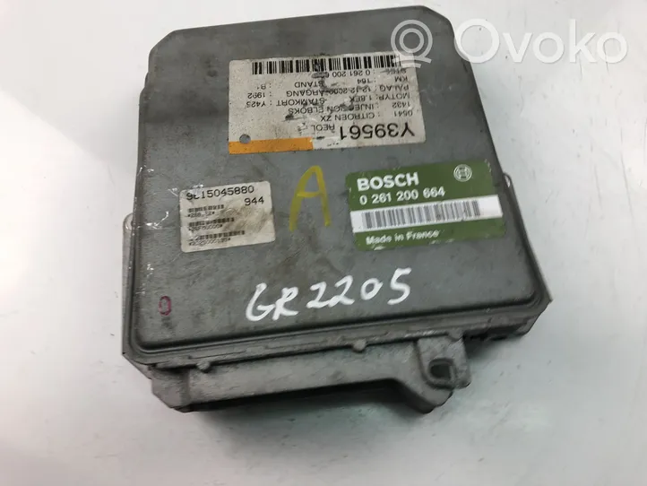 Citroen ZX Unité de commande, module ECU de moteur 0261200664