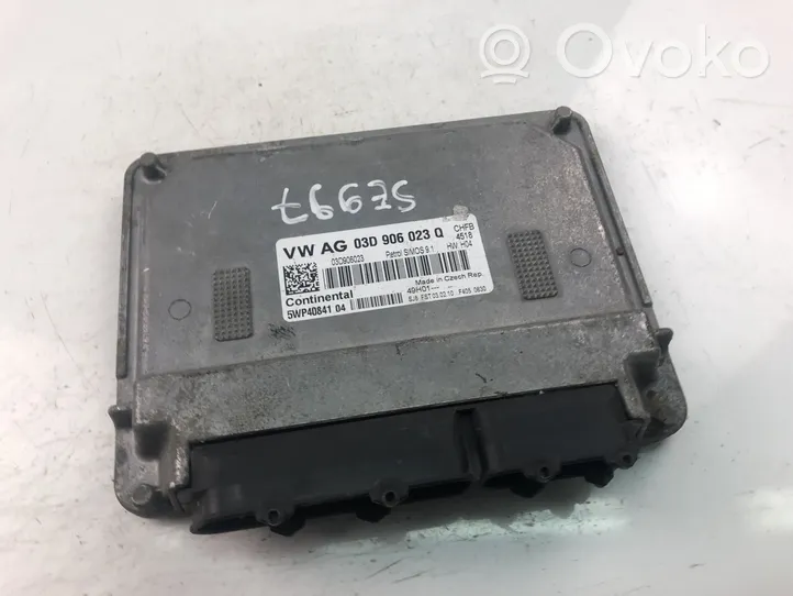 Volkswagen Fox Komputer / Sterownik ECU silnika 03D906023Q