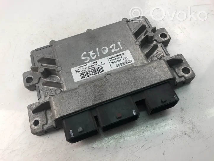 Renault Twingo II Unité de commande, module ECU de moteur 8201076738