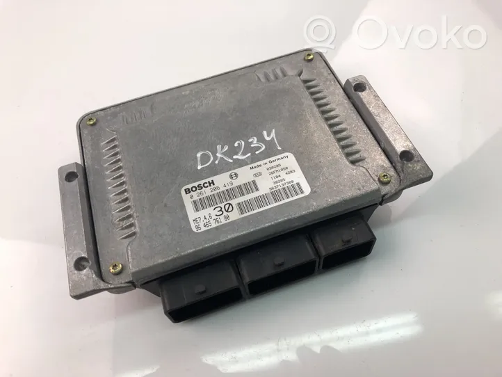 Citroen C5 Unité de commande, module ECU de moteur 9646576180