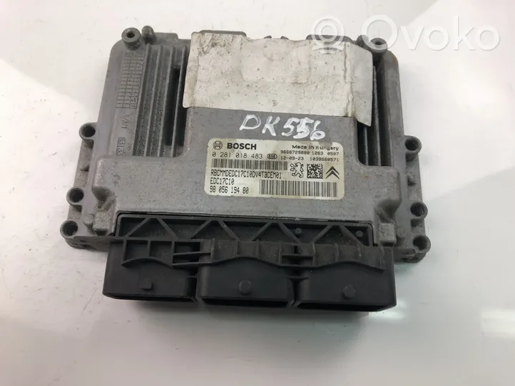 Peugeot 206+ Unité de commande, module ECU de moteur 9805619480