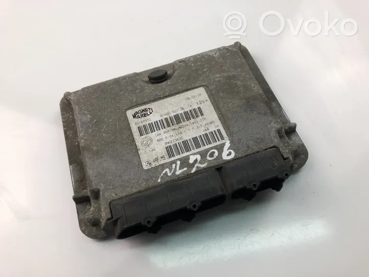 Fiat Seicento/600 Komputer / Sterownik ECU silnika 55187372