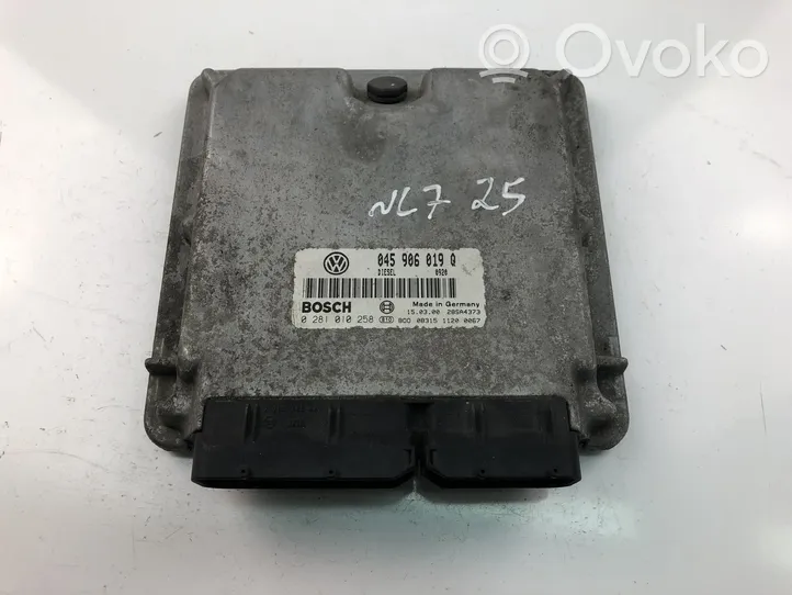 Volkswagen Lupo Unité de commande, module ECU de moteur 045906019Q