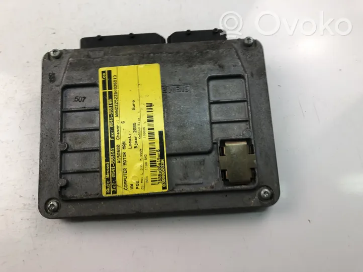 Volkswagen Fox Komputer / Sterownik ECU silnika 03D906033H