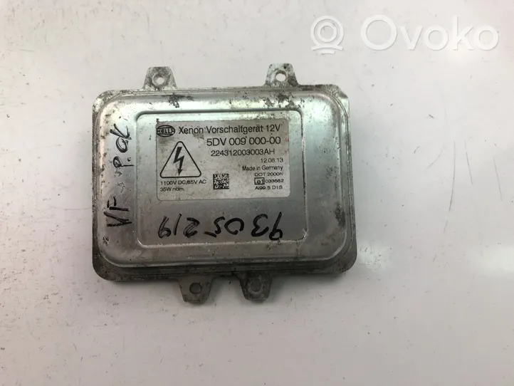 BMW 1 F20 F21 Module de ballast de phare Xenon 5DV00900000