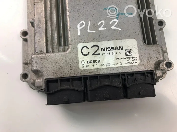 Nissan Qashqai+2 Unité de commande, module ECU de moteur 23710BB47A