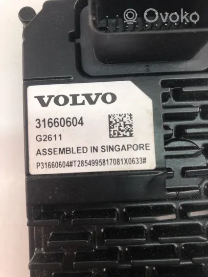 Volvo S90, V90 Videon ohjainlaite 31660604