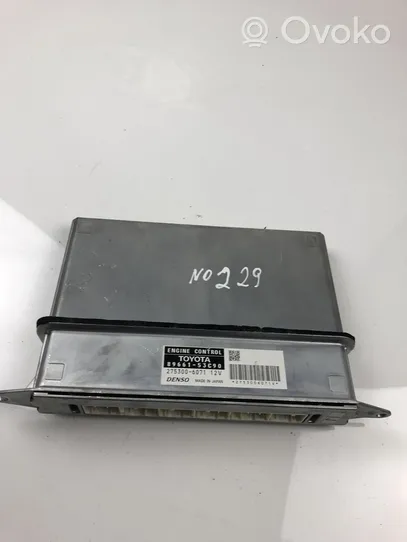 Lexus IS 220D-250-350 Komputer / Sterownik ECU silnika 8966153C90