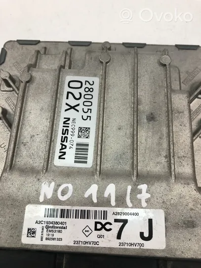 Nissan Qashqai Centralina/modulo motore ECU 23710HV70C