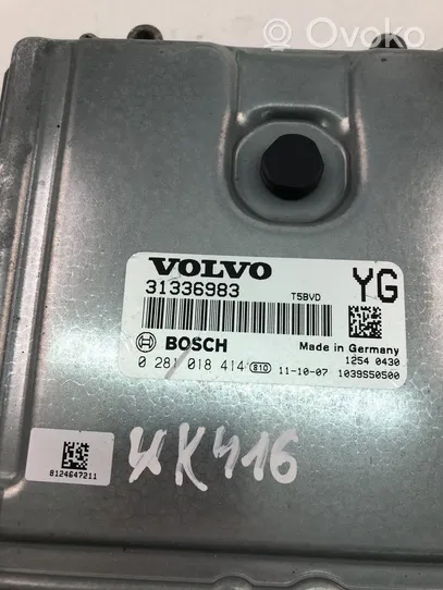 Volvo S60 Komputer / Sterownik ECU silnika 31336983