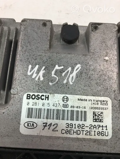 KIA Ceed Komputer / Sterownik ECU silnika 391022A711