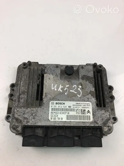 Peugeot 206+ Unité de commande, module ECU de moteur 9666579080