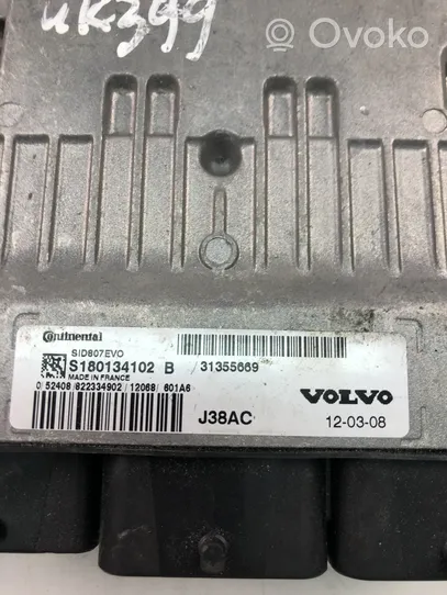 Volvo V70 Komputer / Sterownik ECU silnika 31355669