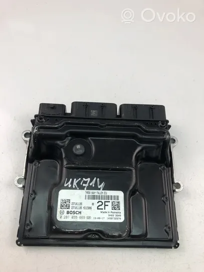 Dacia Duster Engine control unit/module ECU 237101118S