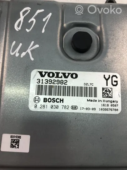 Volvo XC60 Unité de commande, module ECU de moteur 31392982