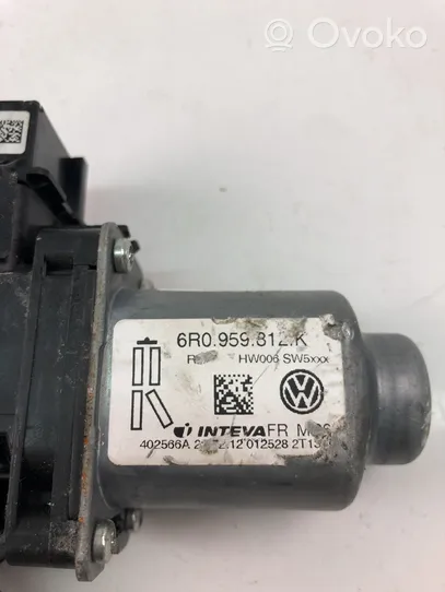 Volkswagen Polo V 6R Motorino alzacristalli della portiera anteriore 6R0959812K