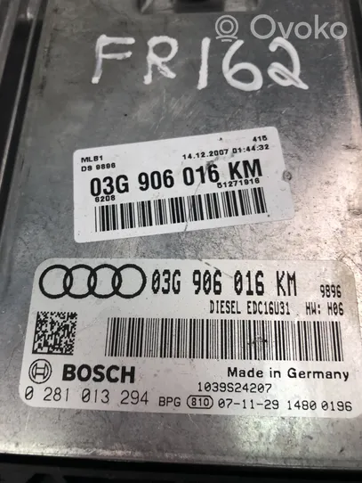 Audi A4 S4 B7 8E 8H Galios (ECU) modulis 03G906016KM