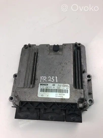 Renault Kangoo I Engine control unit/module ECU 237104376R