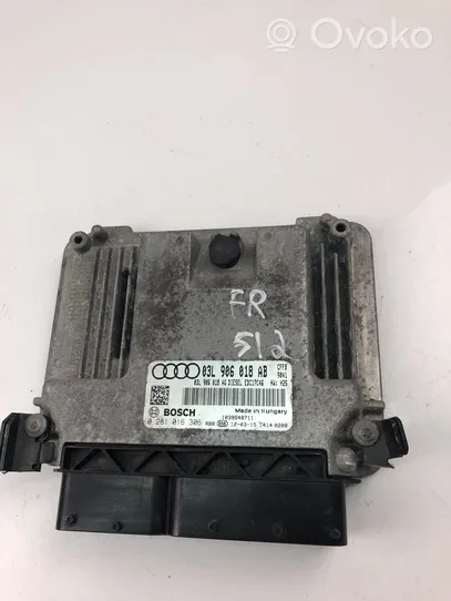 Audi A3 S3 8V Unité de commande, module ECU de moteur 03L906018AB