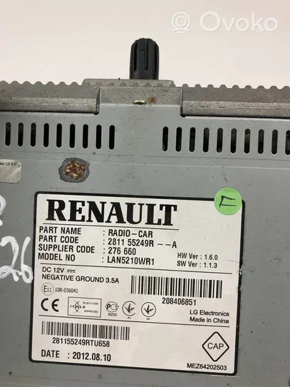 Renault Captur Monitori/näyttö/pieni näyttö 281155249R