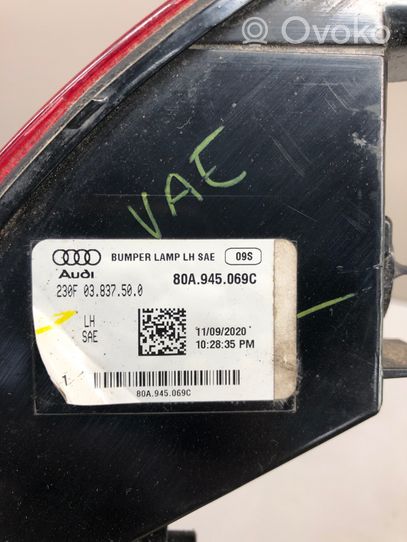 Audi Q5 SQ5 Задний oтражатель 80A945069C