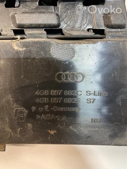 Audi A7 S7 4G Coin du pare-chocs avant 4G8807682E