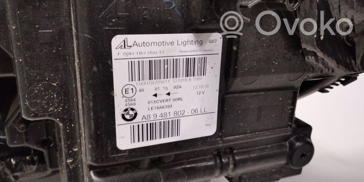 BMW X7 G07 Headlight/headlamp A89481801