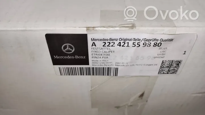 Mercedes-Benz S W222 Pinza del freno anteriore A2224215598
