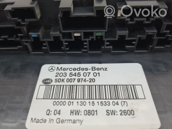 Mercedes-Benz C W203 Module confort 2035450701