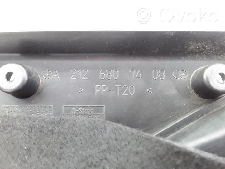 Mercedes-Benz E W212 Garniture panneau inférieur de tableau de bord A2126807408
