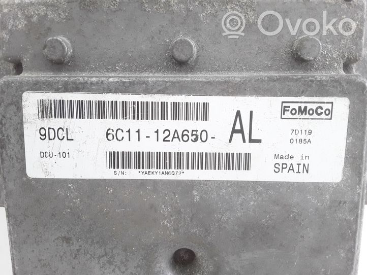 Ford Transit Calculateur moteur ECU 6C1112A650AL