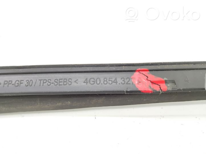 Audi A6 S6 C7 4G Listwa szyby czołowej / przedniej 4G0854327A