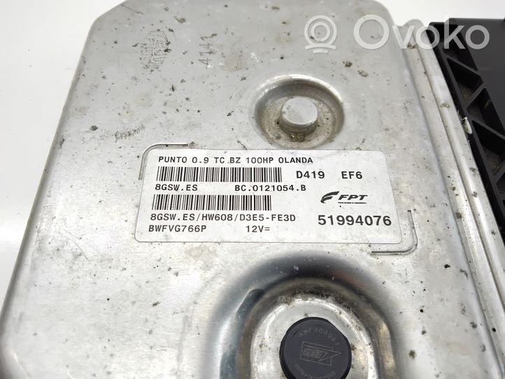 Fiat Punto (199) Calculateur moteur ECU 51994076