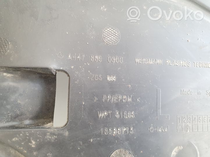 Mercedes-Benz Vito Viano W447 Osłona tylna podwozia A4478890300