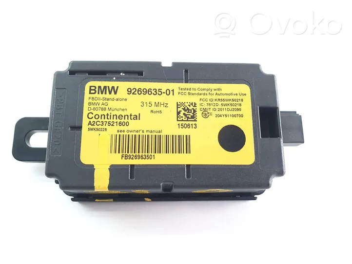 BMW 3 F30 F35 F31 Autres unités de commande / modules 9269635