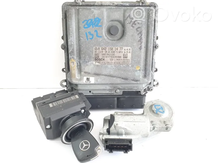 Mercedes-Benz Sprinter W906 Aizdedzes ECU komplekts A6421501477