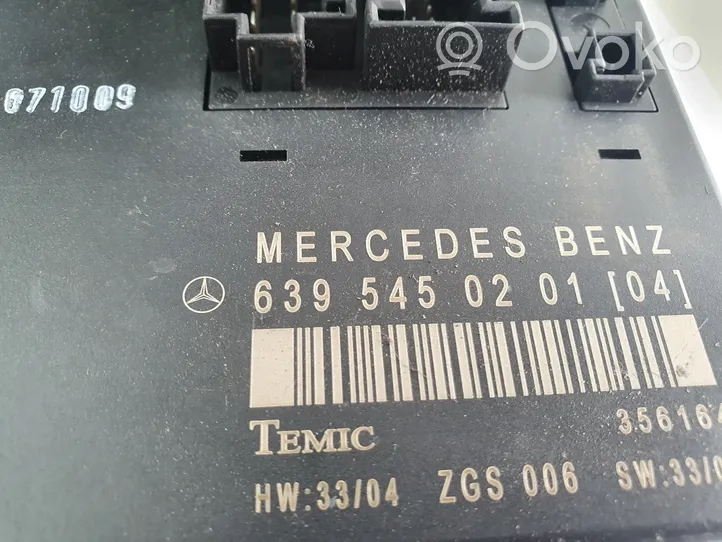 Mercedes-Benz Vito Viano W639 Saugiklių blokas A6395450401