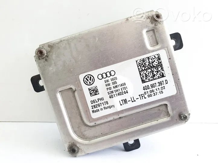 Audi A6 S6 C7 4G Lastre de faros xenón 4G0907397D