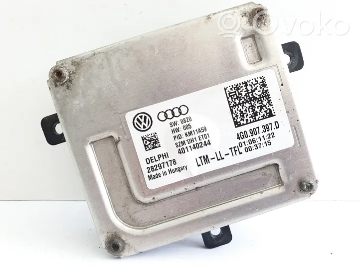 Audi A6 S6 C7 4G Lastre de faros xenón 4G0907397D