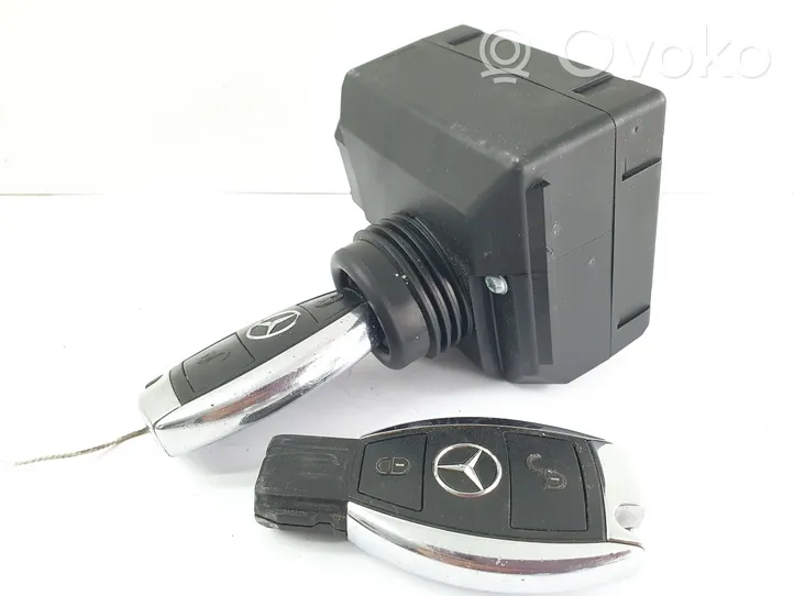 Mercedes-Benz C W204 Komputer / Sterownik ECU i komplet kluczy A6519007500