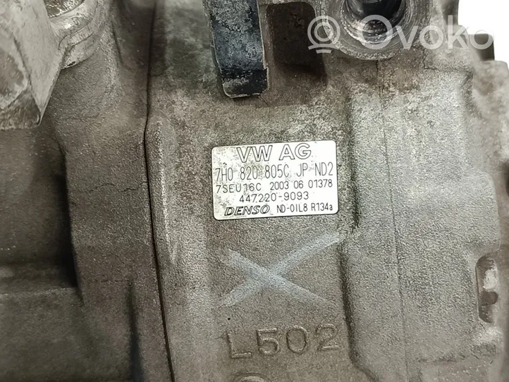Volkswagen Touareg I Compresseur de climatisation 7H0820805C