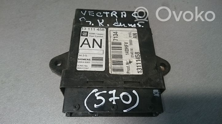 Opel Vectra C Durų elektronikos valdymo blokas 13111458