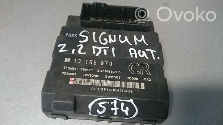 Opel Signum Komfortsteuergerät Bordnetzsteuergerät 13165970